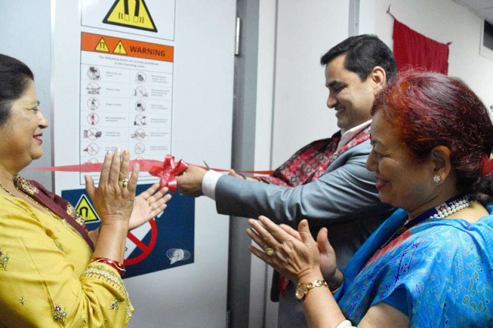 टिचिङमा इर्मजेन्सी १५ शैय्या र आधुनिक एमआरआईको स्वास्थ्यमन्त्रीद्वारा उद्घाटन