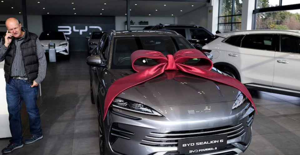 बीवाईडीको बिक्रीमा लगातार पाचौं महिना गिरावट