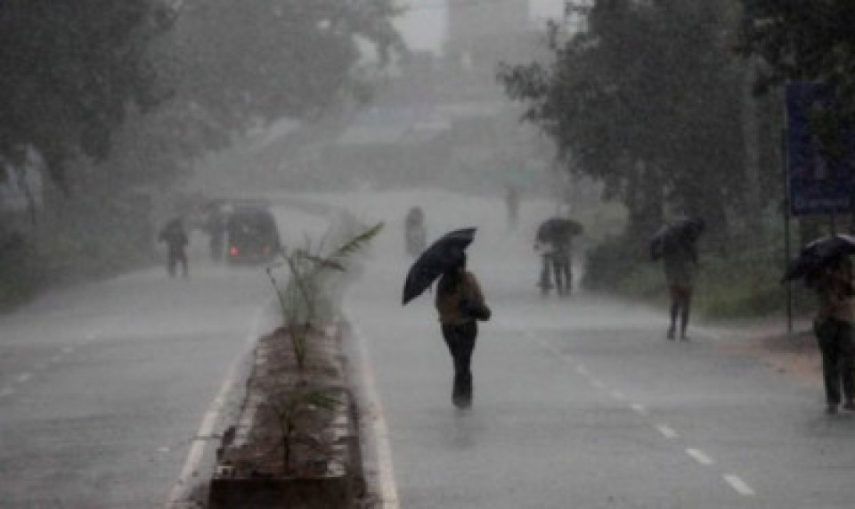 आज यी क्षेत्रमा चट्याङसहित वर्षाको सम्भावना