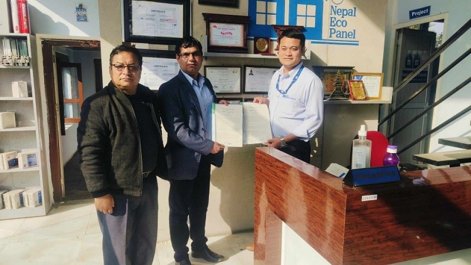 कान्तिपुर इन्टरनेशनल कलेज र नेपाल इको प्यानलबीच समझदारीपत्रमा हस्ताक्षर
