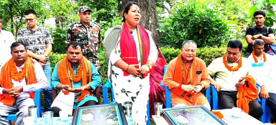 वन र वातावरण जोगाउन नसके मानव अस्तित्व नै संकटमा पर्छ : मन्त्री चौधरी
