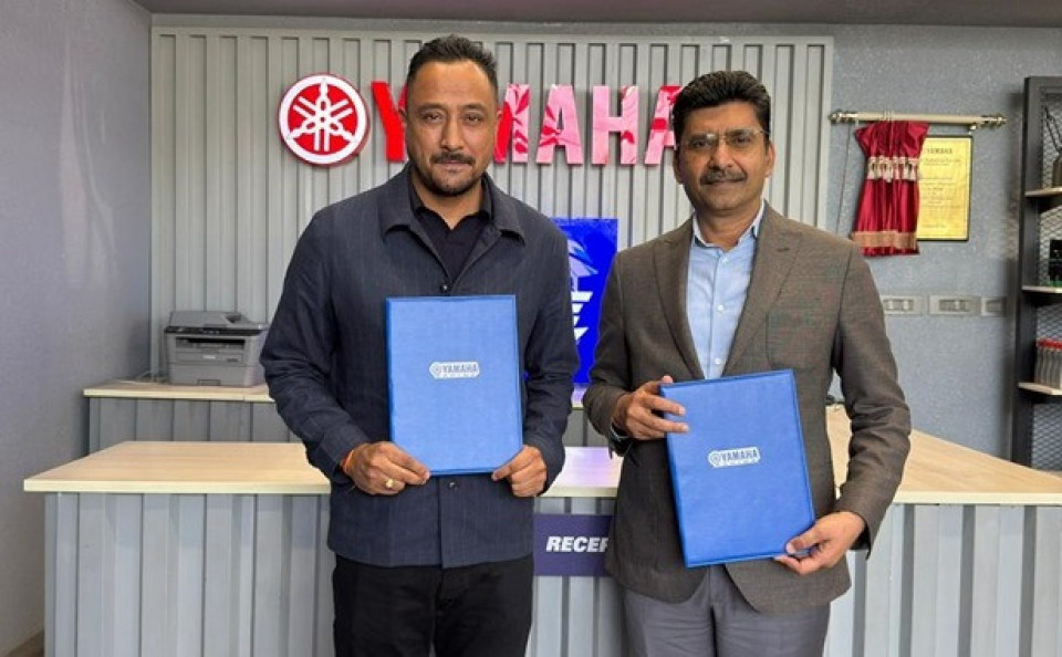 यामाहा बन्यो प्रधानमन्त्री कपको ‘पावर्ड बाई’ प्रायोजक