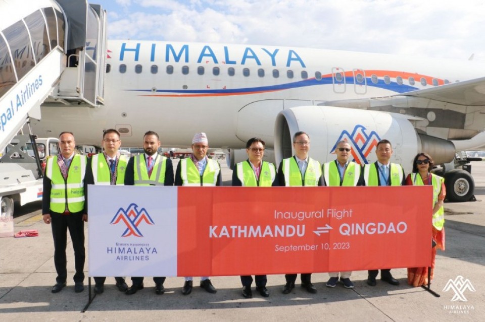 हिमालय एअरलाइन्सको काठमाण्डौ–छिन्ताओे–काठमाण्डौ उडान सेवा सुरु