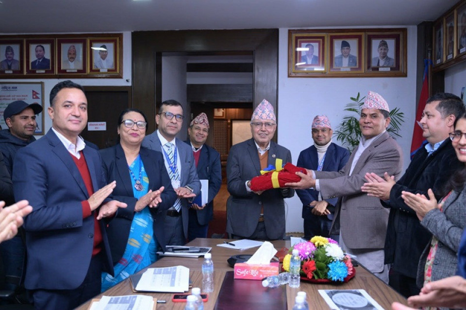 महालेखा नियन्त्रकद्वारा आव २०८१/८२ को एकीकृत वित्तीय विवरण पेश