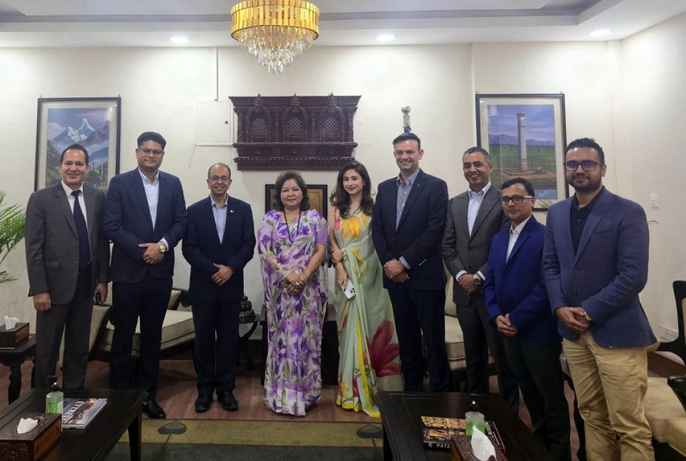 सिएनआईका नवनिर्वाचित पदाधिकारीले गरे परराष्ट्रमन्त्री र मुख्य सचिवसँग छलफल