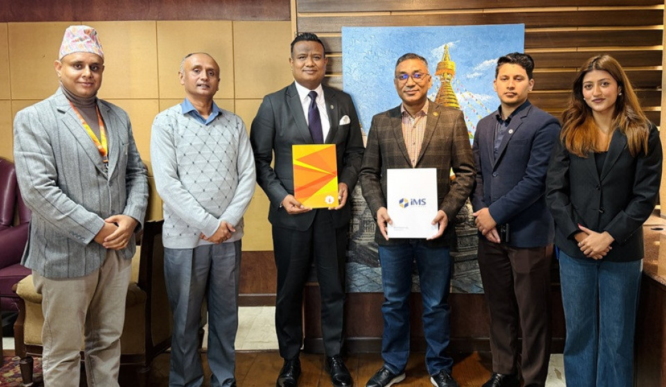 लक्ष्मी सनराइज बैंक र आइएमएस सफ्टवेयरबीच एसएमईलाई डिजिटल कर्जा सुविधा उपलब्ध गराउन सहकार्य