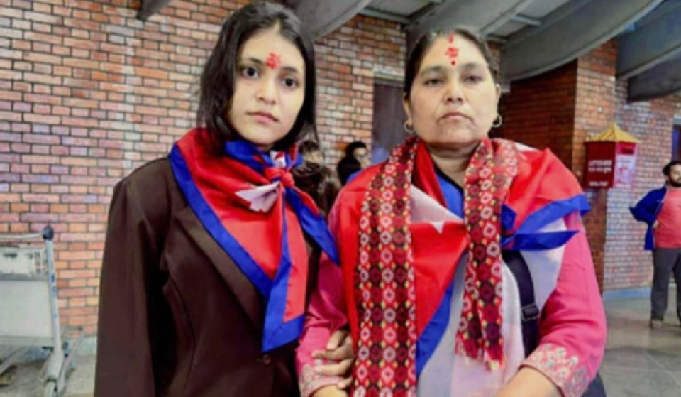 विपिन जोशीको रिहाइका लागि अमेरिका गए आमा र बहिनी