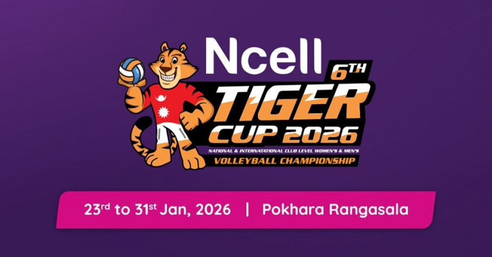 आजदेखि शुरु हुने छैठौं टाइगर कपमा एनसेलको सहकार्य